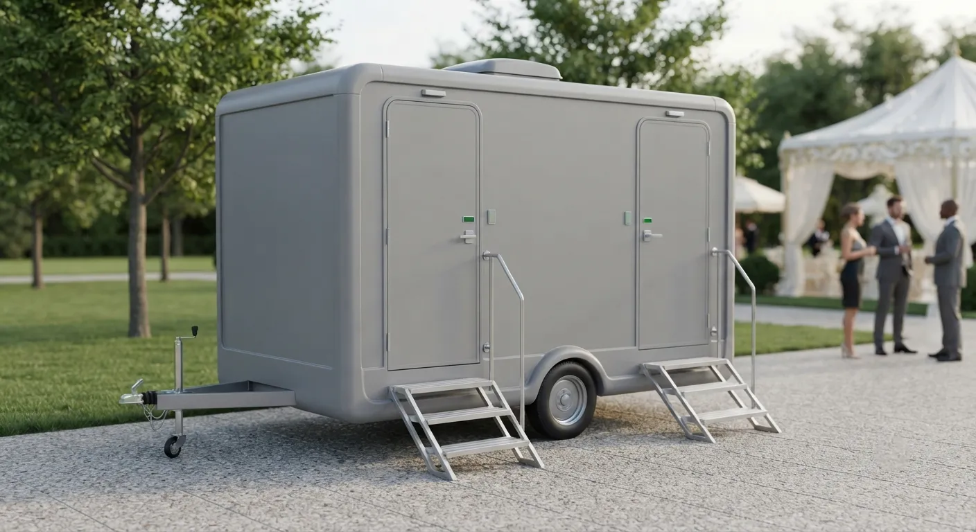 2 Stall Restroom Trailer in Fort Myers, FL