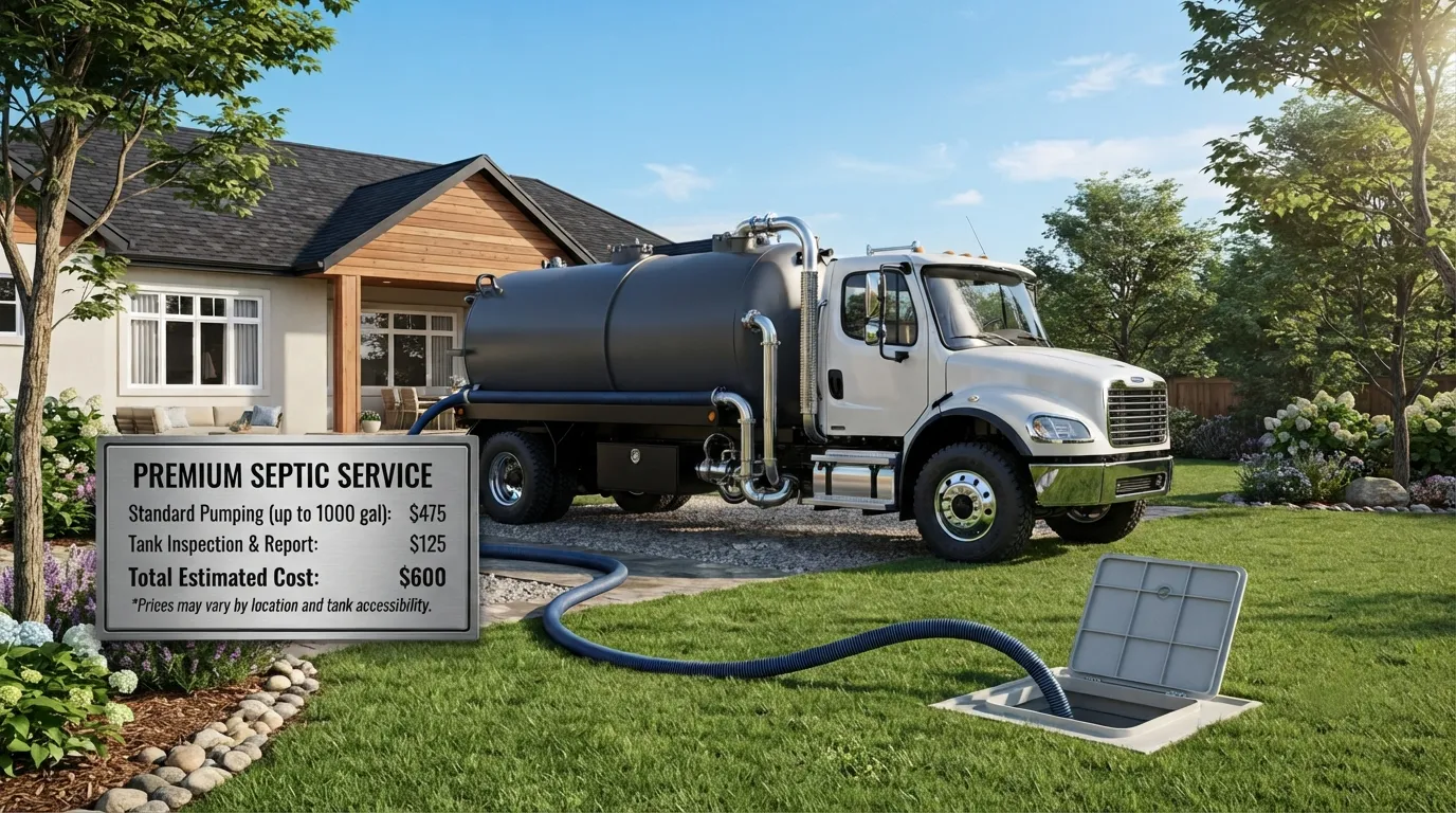 Septic Tank Pumping Cost in Fort Myers, FL